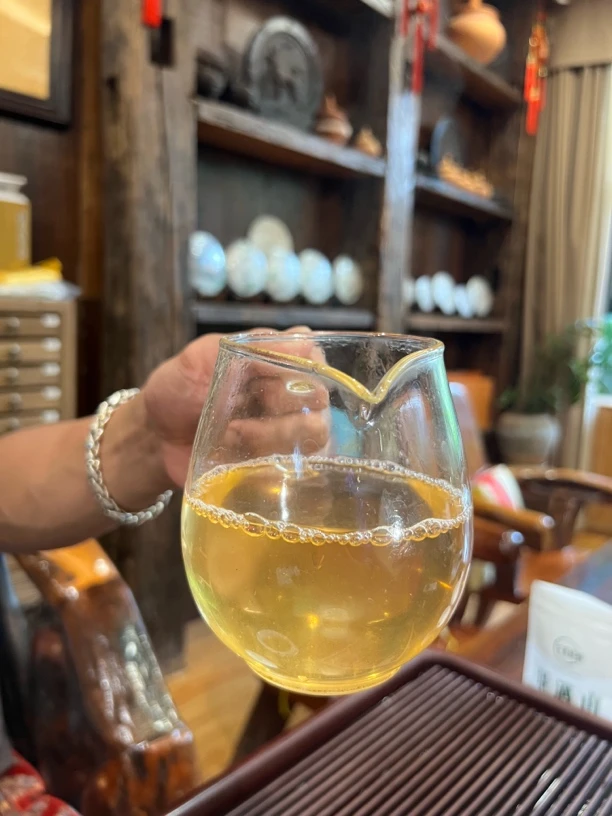 云南普洱景迈山2019大平掌核心区生茶