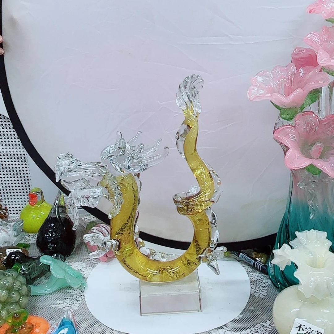龙安妮花瓶花器摆件