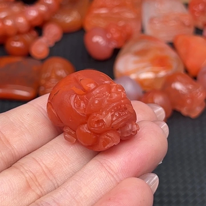 吊坠(不含链)未镶嵌南红玛瑙