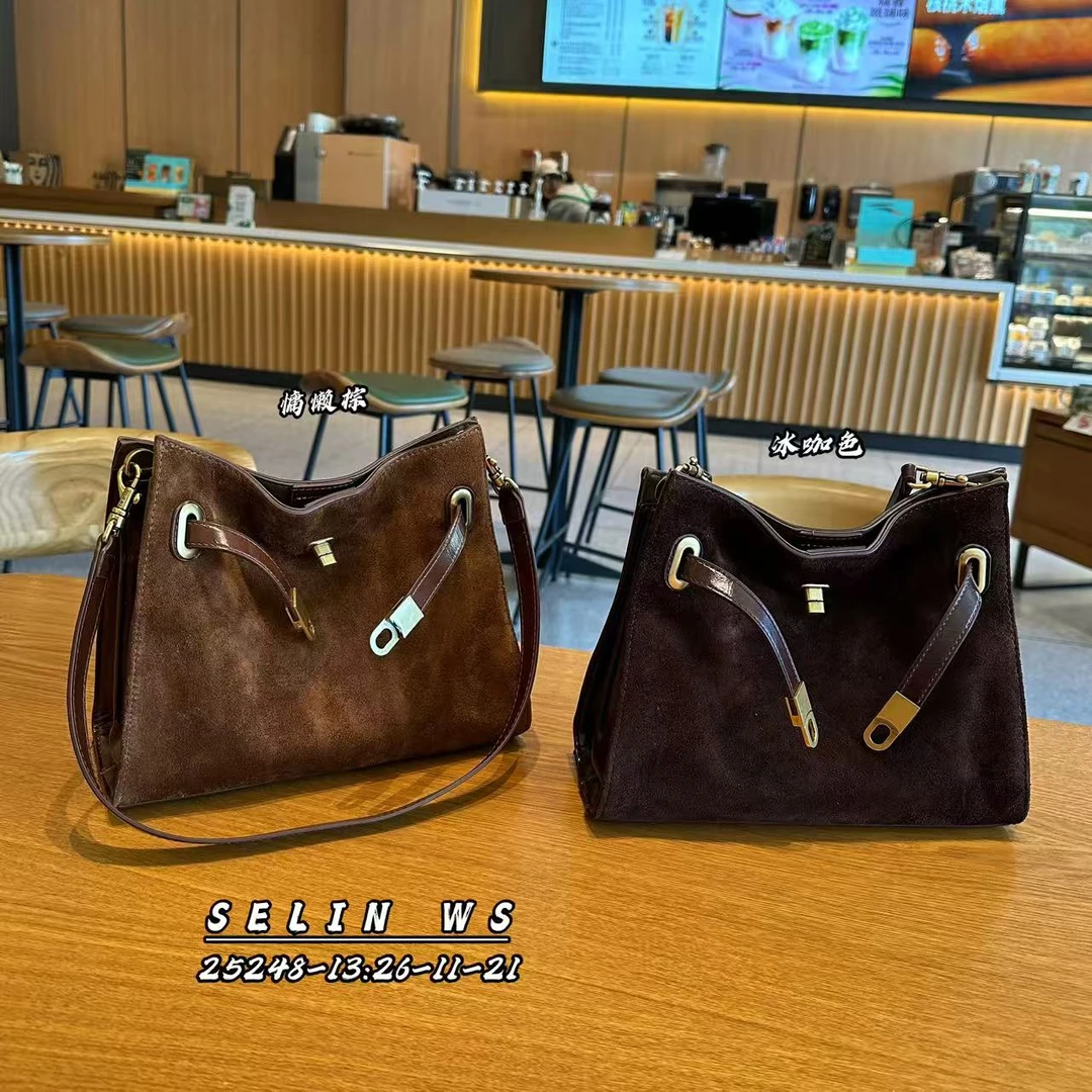 【磨砂系列】SELIＮWEISS2025秋冬琥珀流光时尚单肩女包25248-13H