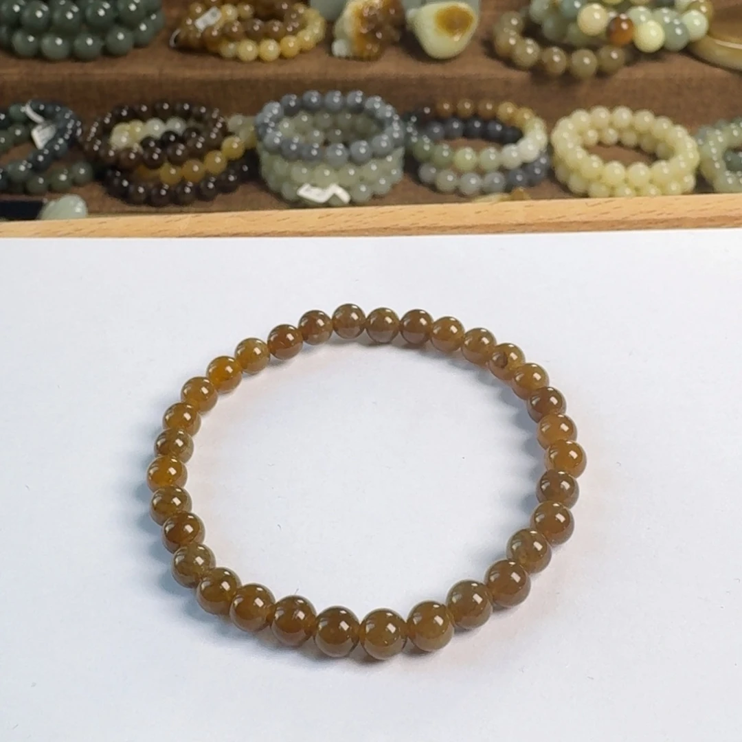 和田玉（糖玉）未镶嵌手链