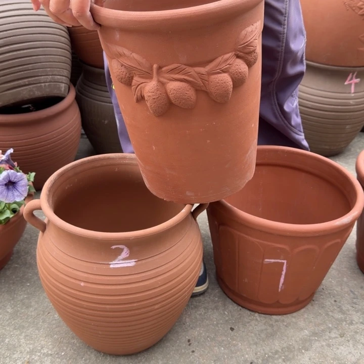 紫砂花盆口25高31口25高30口30高25