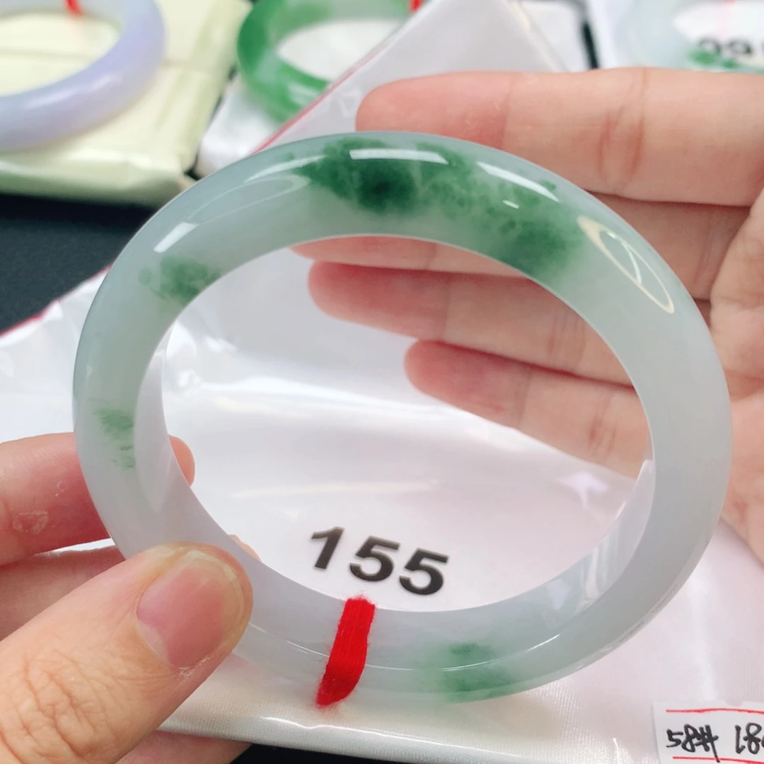 未镶嵌手镯翡翠缅甸58