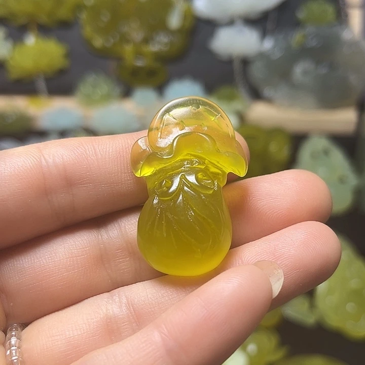 未镶嵌蛇纹石玉发饰