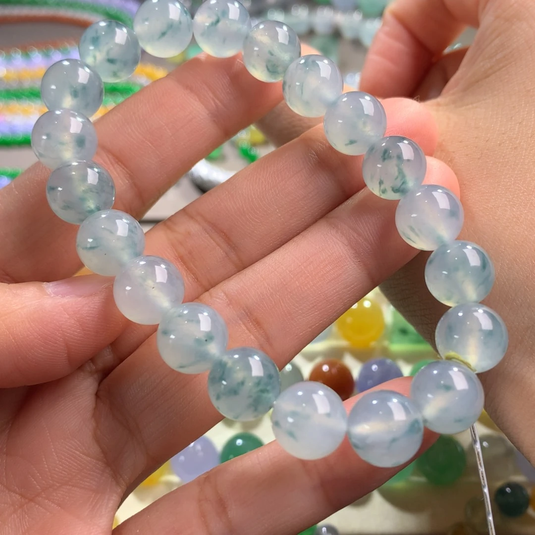 翡翠手链未镶嵌卡9.9