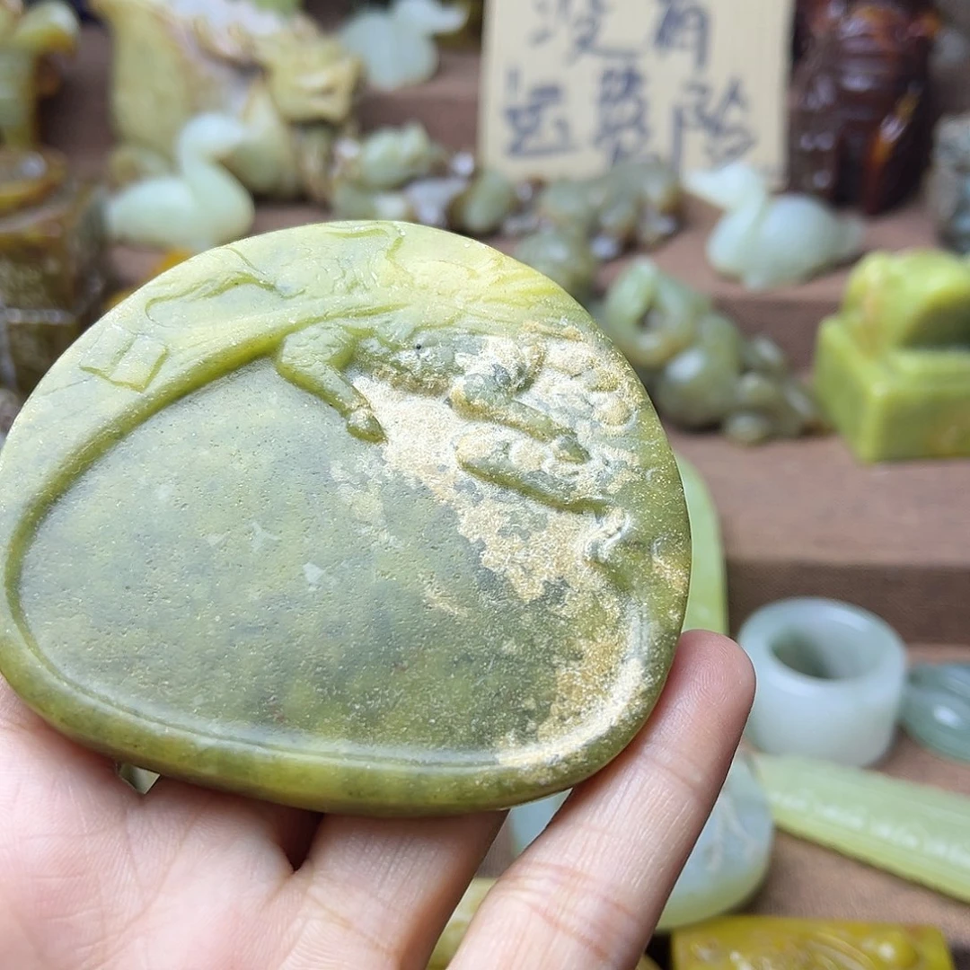 白玉菩提吊坠136。