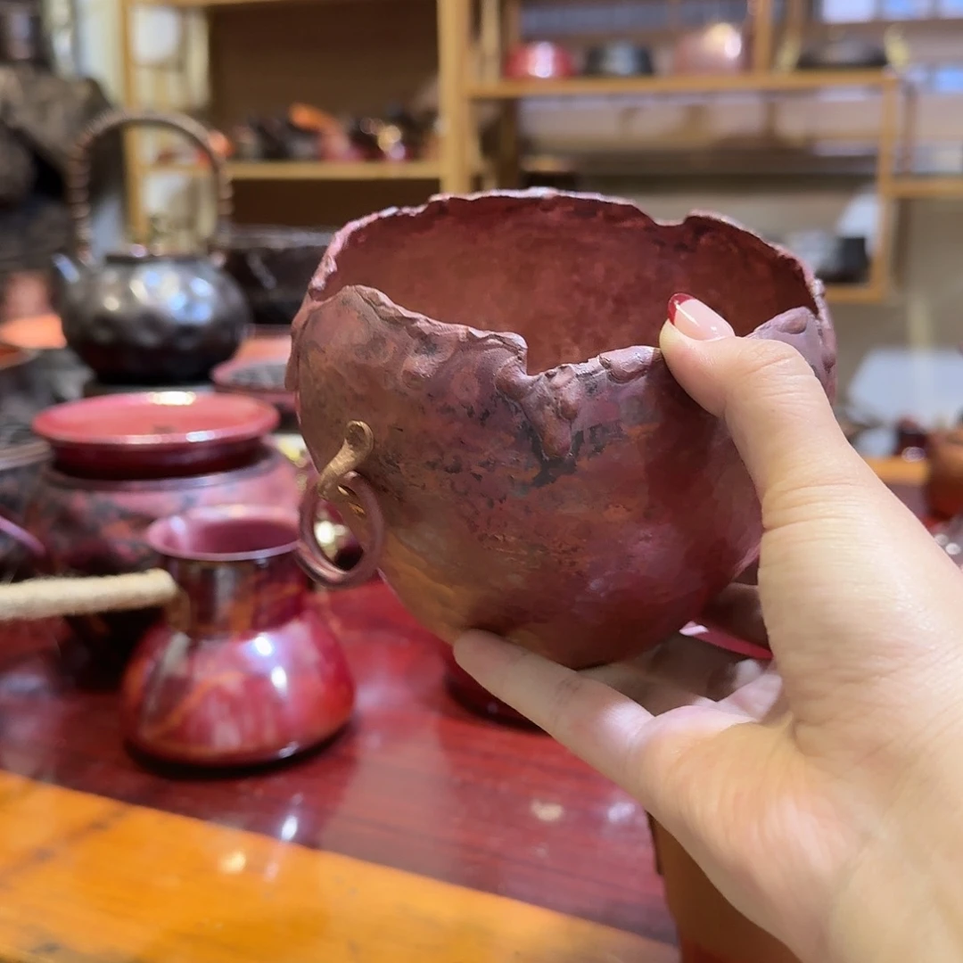 紫铜手工制作摆件