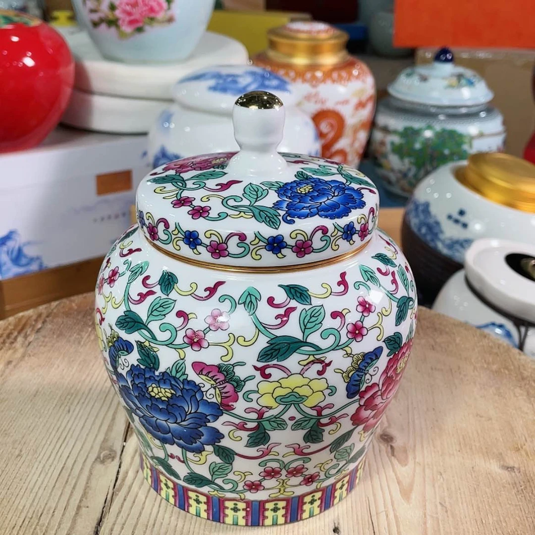 【闪购商品】罐陶瓷茶叶罐密封罐