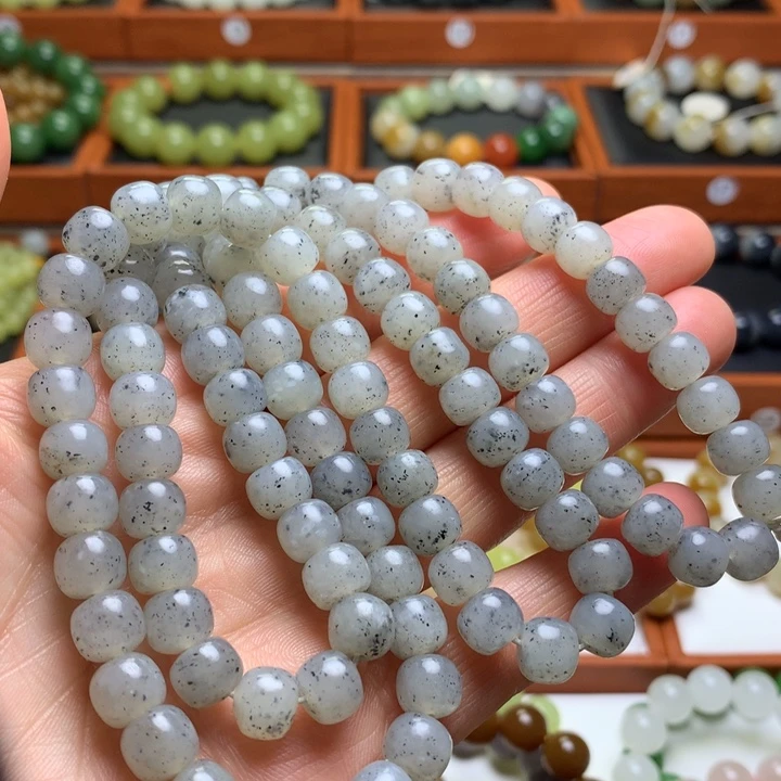 和田玉手串未镶嵌