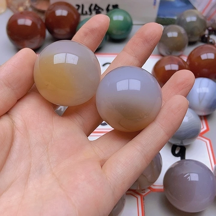 【闪购商品】玛瑙/玉髓未镶嵌珠宝半成品紫*