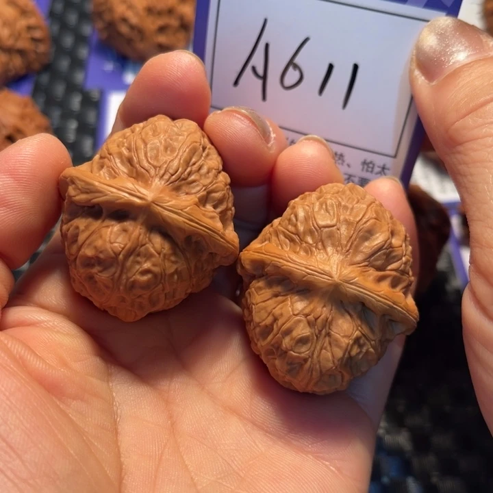 把件文玩核桃37南瓜墩A611