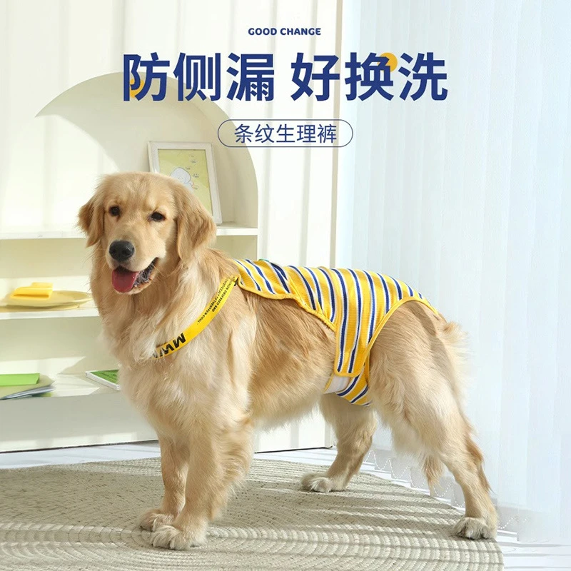 狗狗生理裤大型犬母狗拉布拉多防交配女大狗母月经内裤金毛姨妈裤