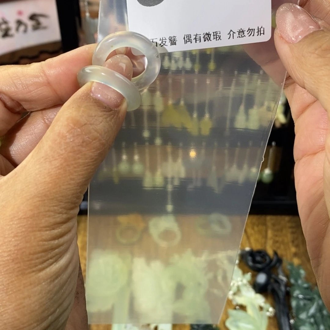 蛇纹石玉发饰未镶嵌苹***?