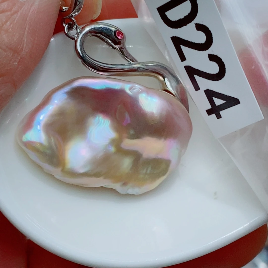 银S925镶嵌其他淡水珍珠