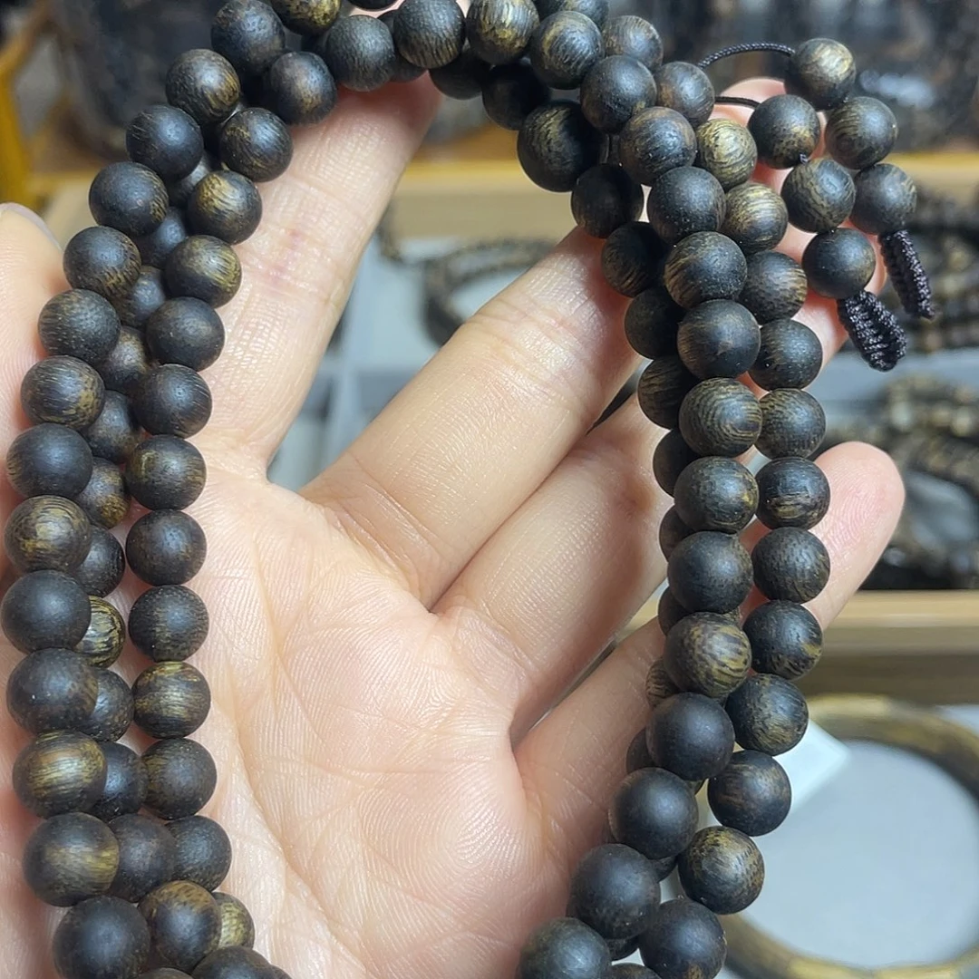 沉香碎屑沉香棋楠沉香老料多圈7mm沉水浮花香蜜香