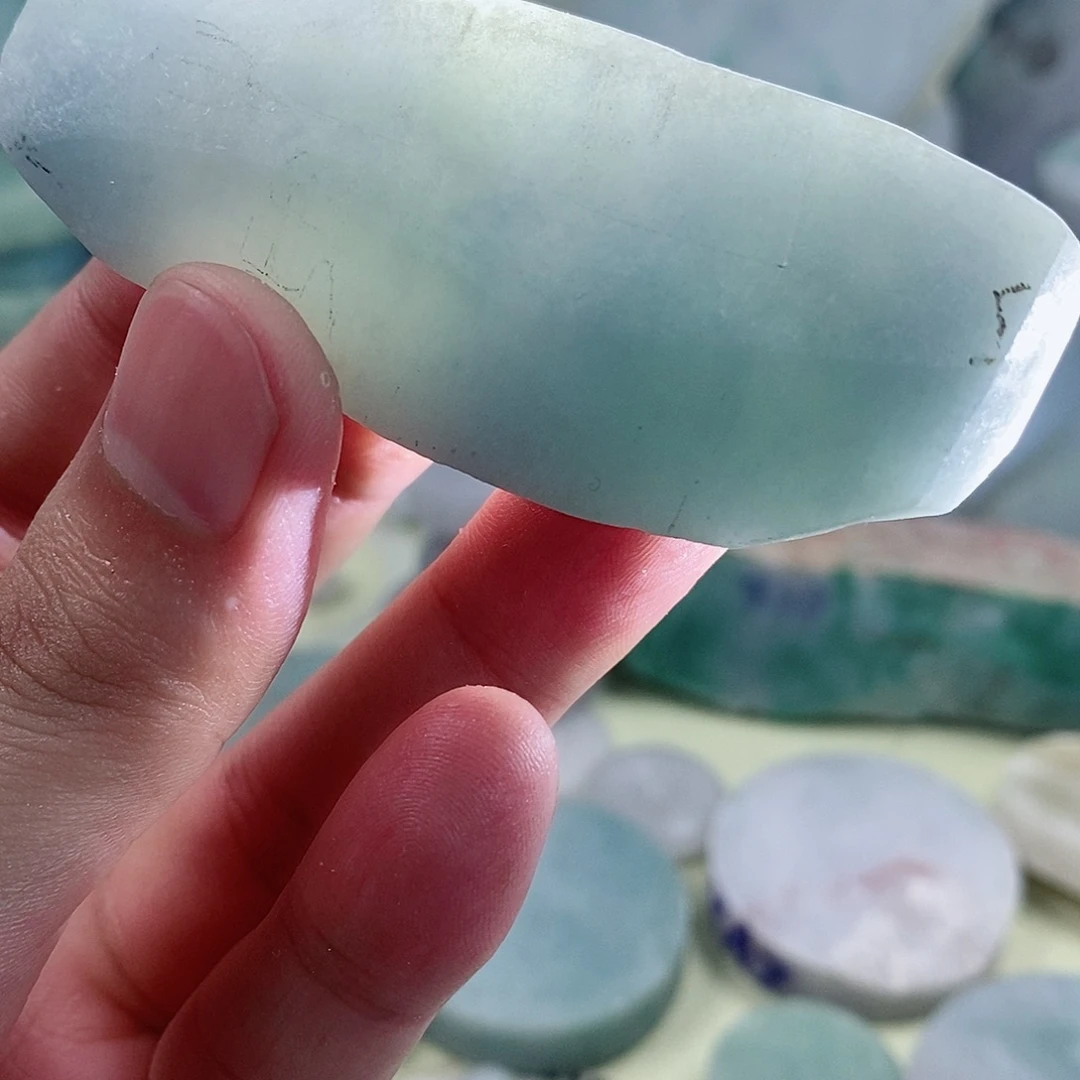 翡翠散珠天然缅甸翡翠a货25