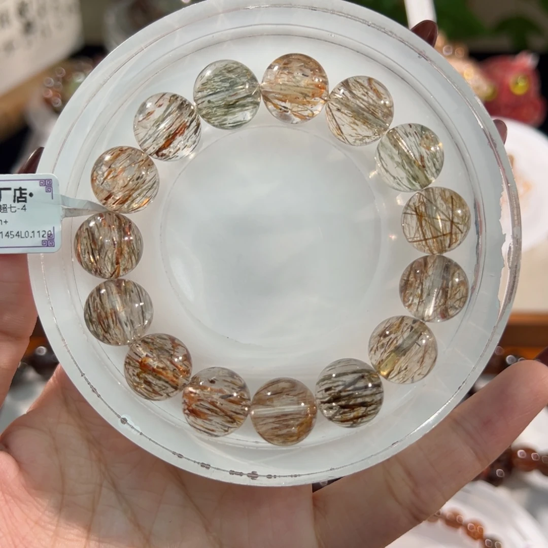 水晶手链未镶嵌黑金超七13