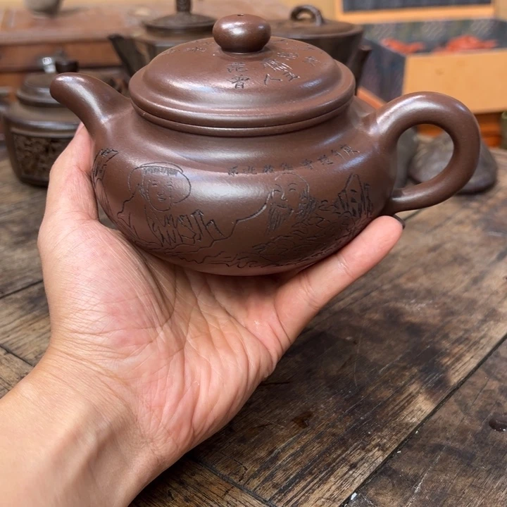 茶壶紫砂紫砂壶作品
