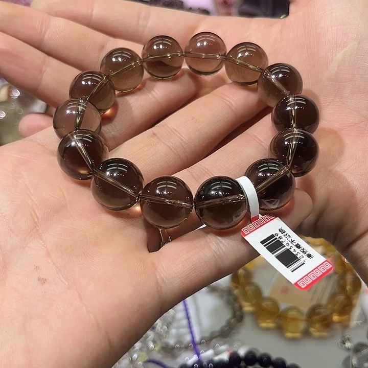 【闪购商品】水晶手链未镶嵌乌*茶水晶