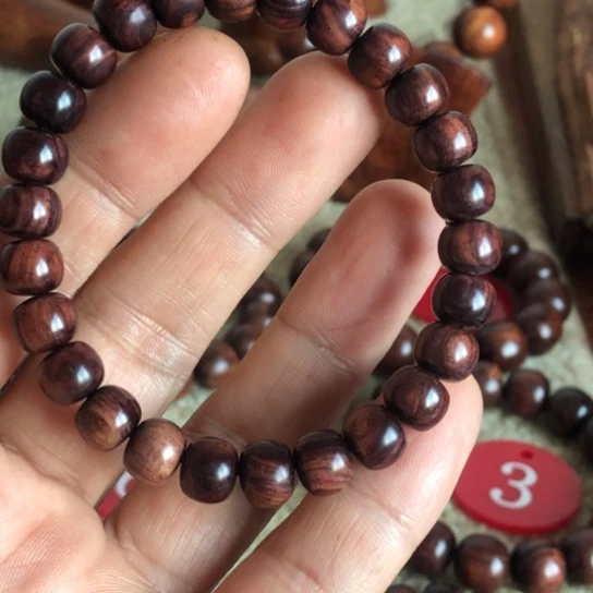 黄花梨/降香黄檀手串/手链心**光