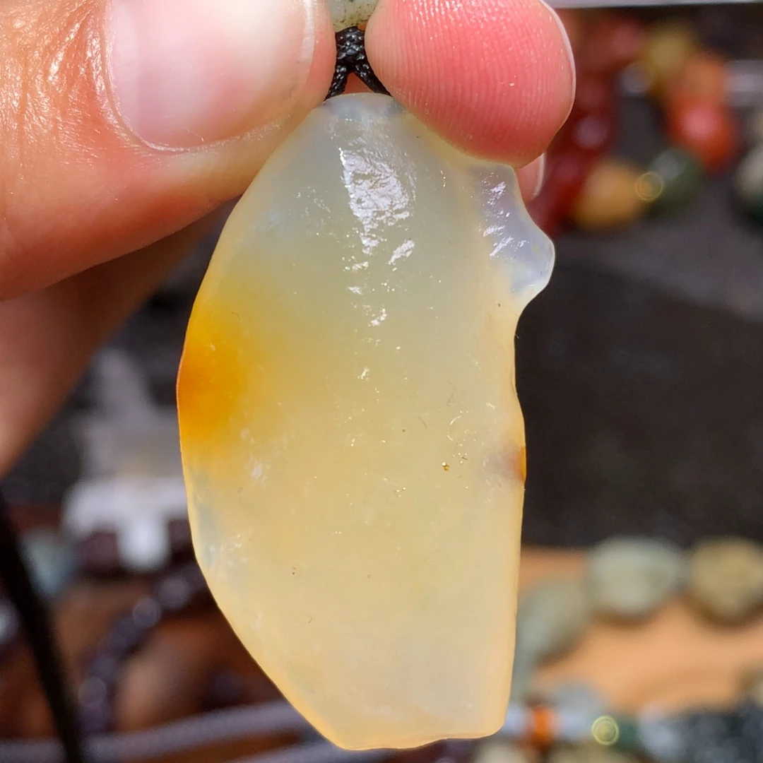 未镶嵌玛瑙/玉髓珠宝半成品