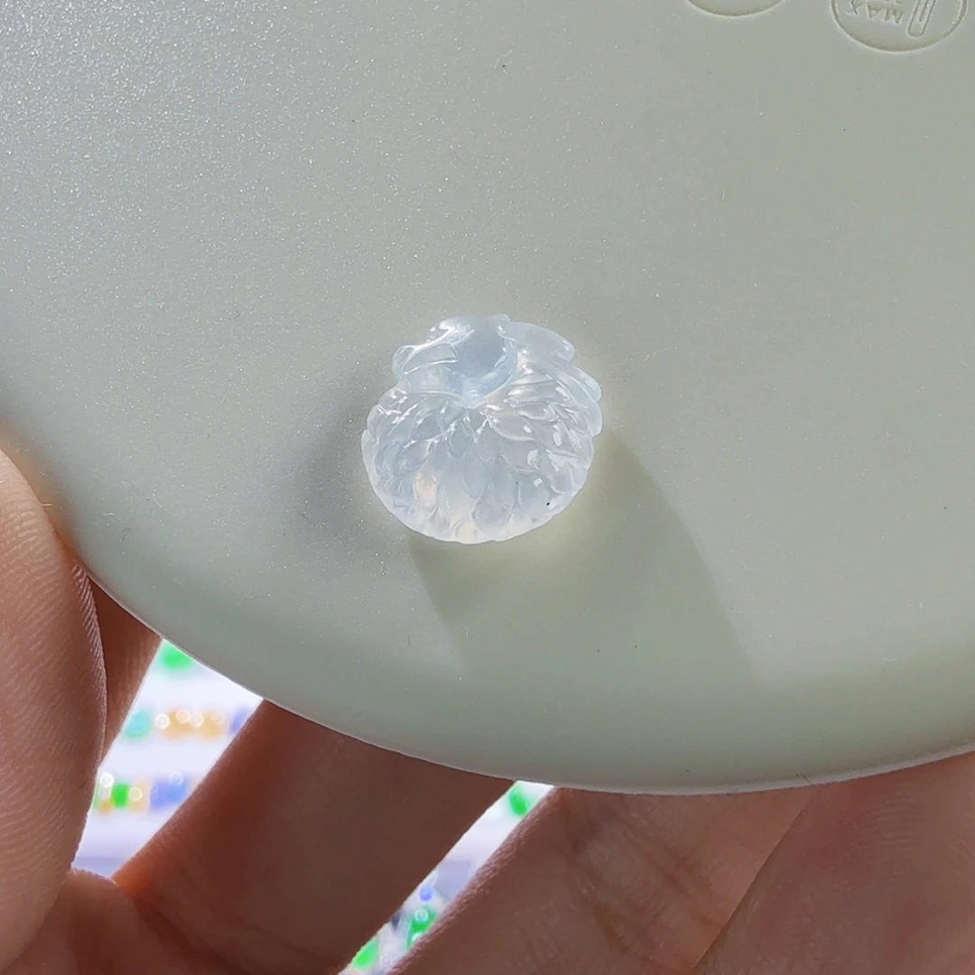 颈饰未镶嵌翡翠龙环