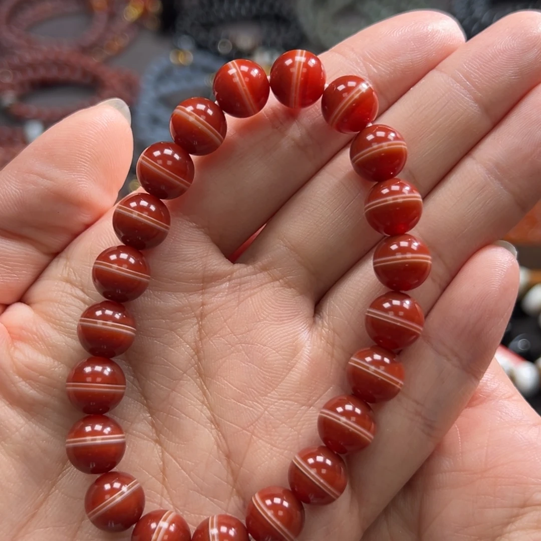 玛瑙/玉髓未镶嵌手链