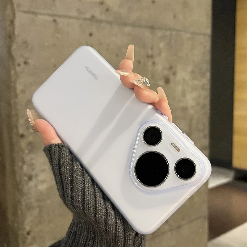 超薄散热软壳适用华为pura70手机壳全包防摔pura70pro+不沾指纹7u