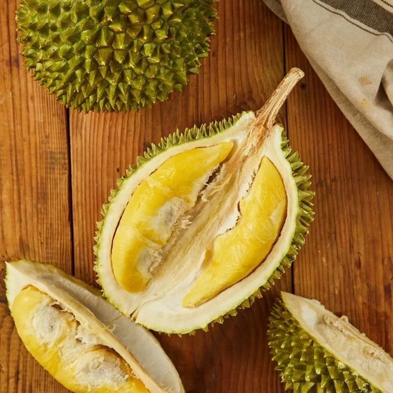 泰国金枕榴莲液氮冷冻A级果肉绵密香甜大包装（到手2斤）