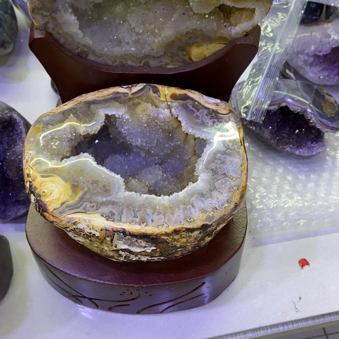 精***.未镶嵌大型摆件（非配饰）紫晶
