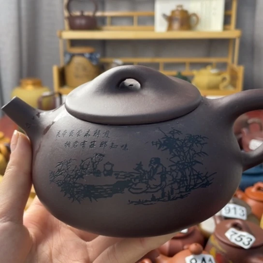 趙*长紫砂微瑕紫砂微瑕