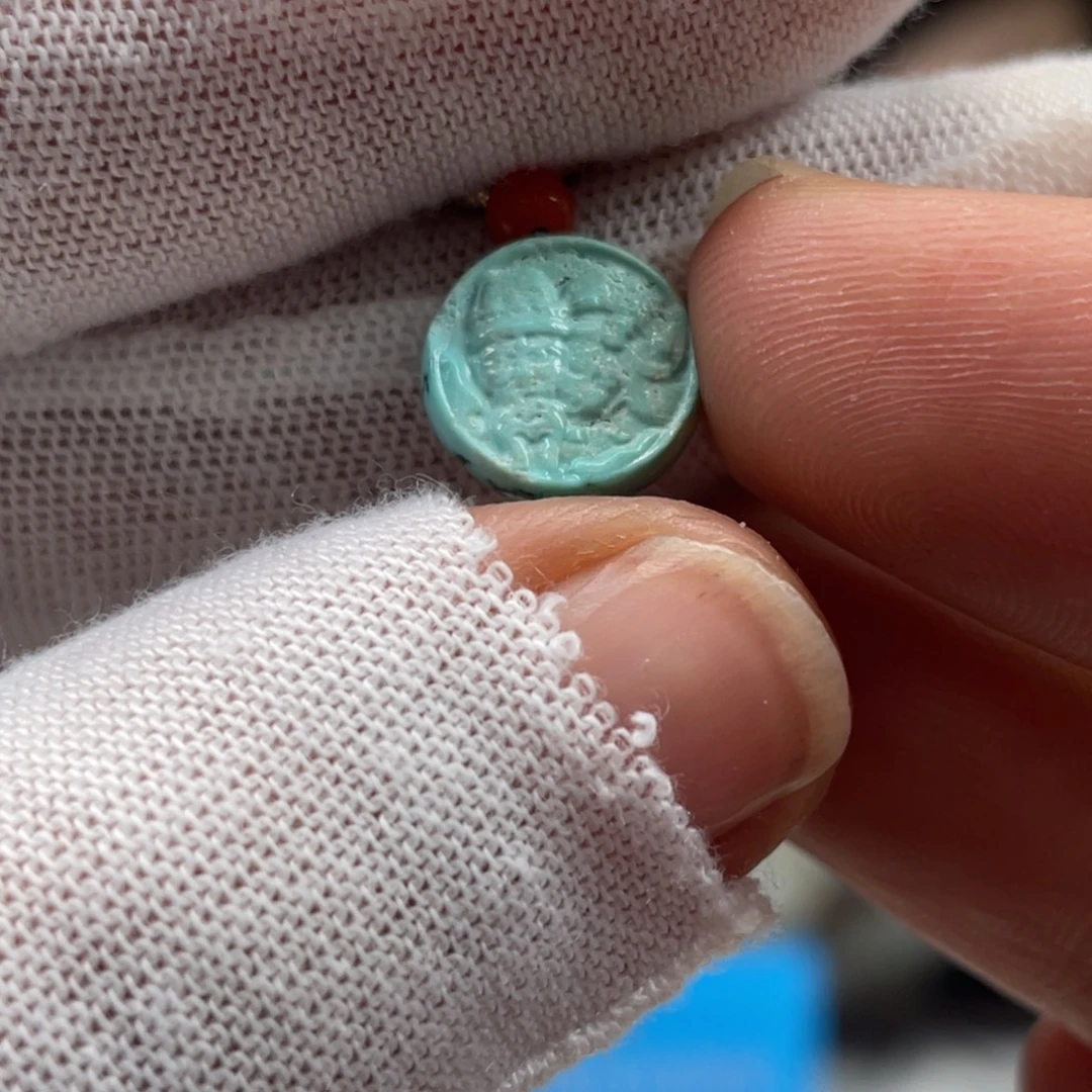 绿松石未镶嵌挂件