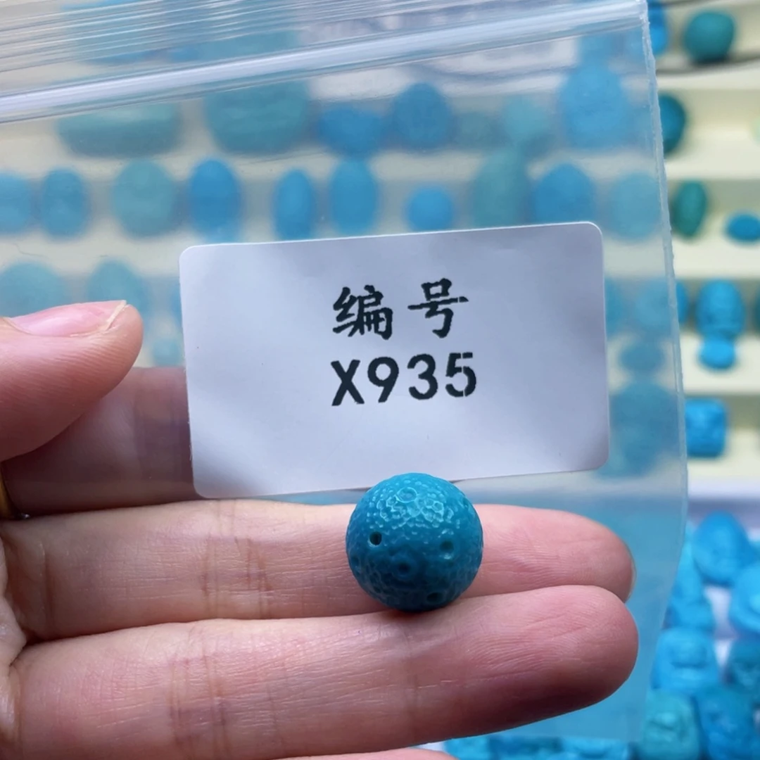 未镶嵌绿松石天然原矿绿松石雕件