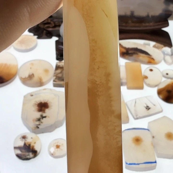 未镶嵌玛瑙/玉髓珠宝半成品
