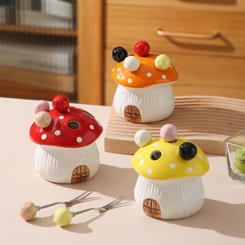 轻奢不锈钢水果叉子套装家用甜品叉子可爱水果叉儿童安全水果签叉