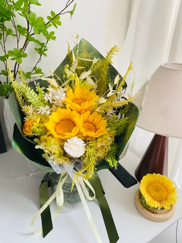毕业向日葵花束，高考礼物，送老师，送朋友，送闺蜜