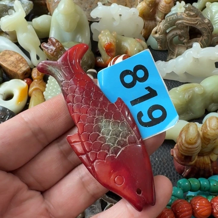 和田玉未镶嵌颈饰梵****作