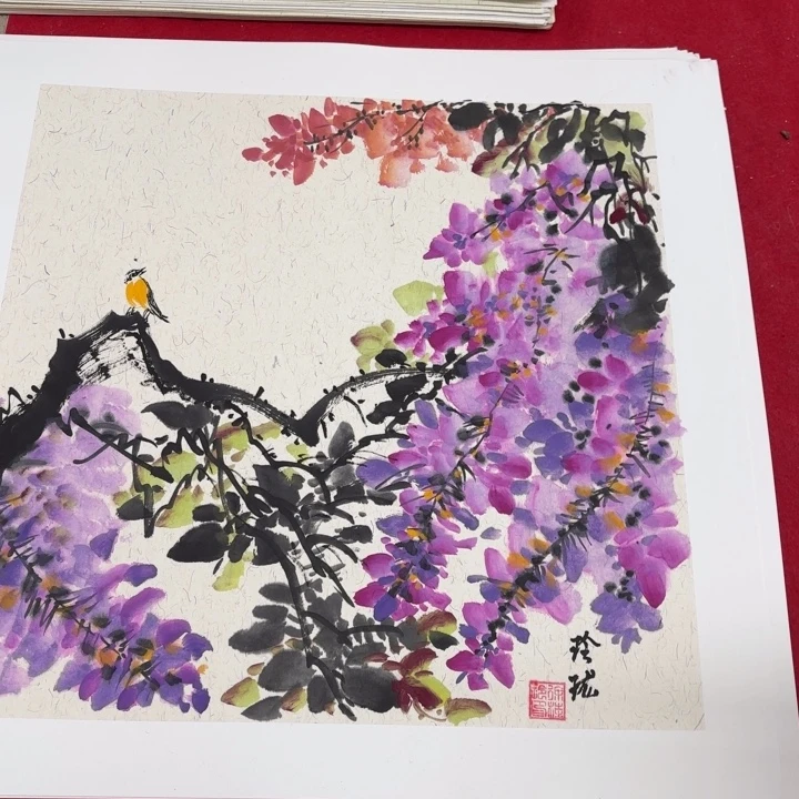 国画花鸟等多种鸟类的栖息地