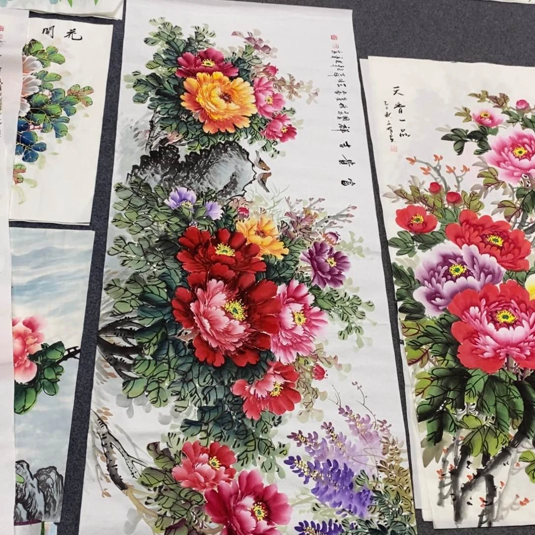 国画?*军尺寸180✖️70小六尺精品手绘画