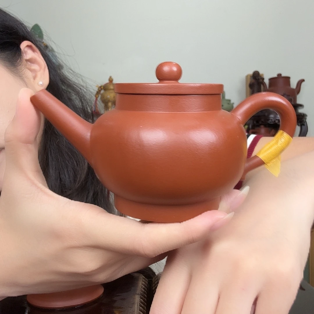 茶壶紫砂底部大鼓包