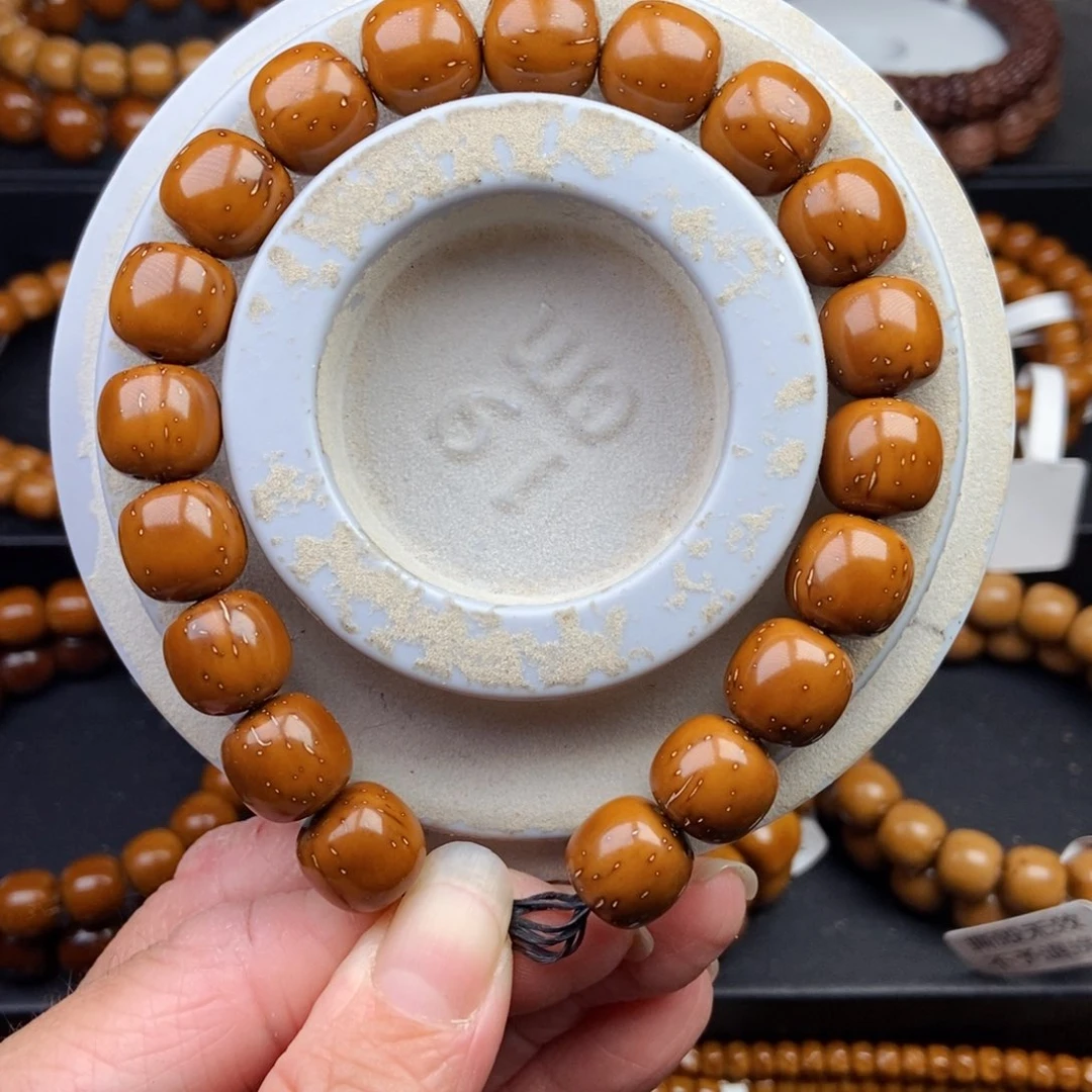 紫金鼠手串12.5mm近实心精品老型