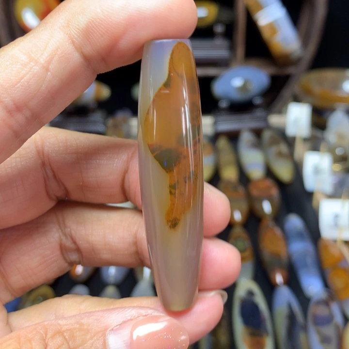 玛瑙/玉髓颈饰未镶嵌用****在