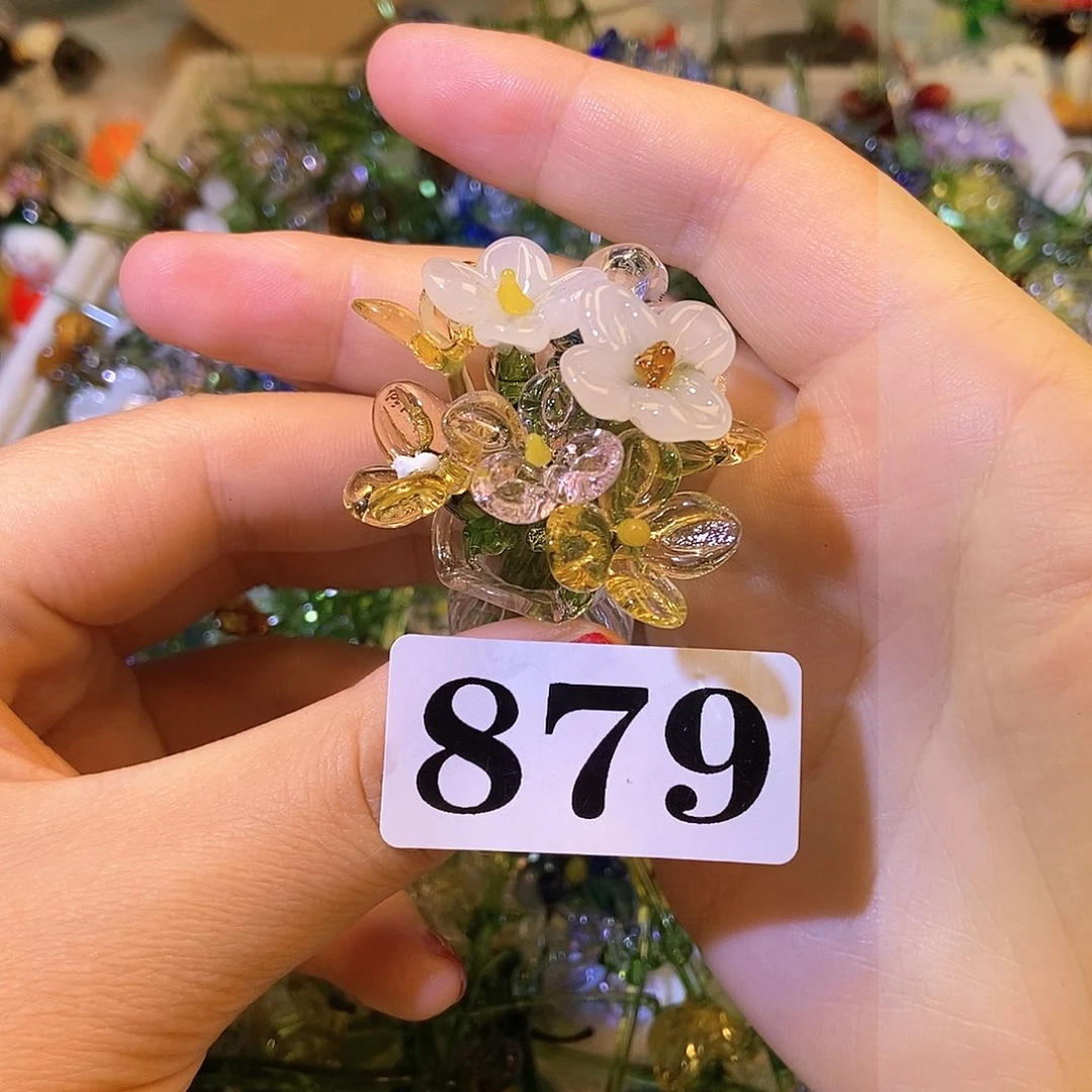 琉璃手工艺品879花瓶