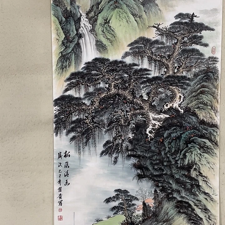 国画国画作品欣赏。国画