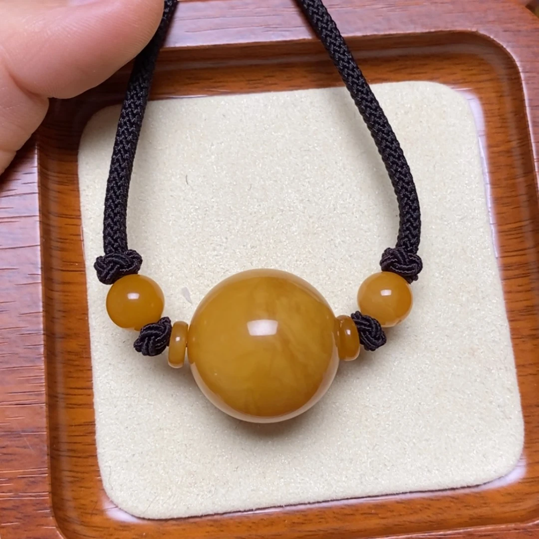 【闪购商品】未镶嵌颈饰蜜蜡项链