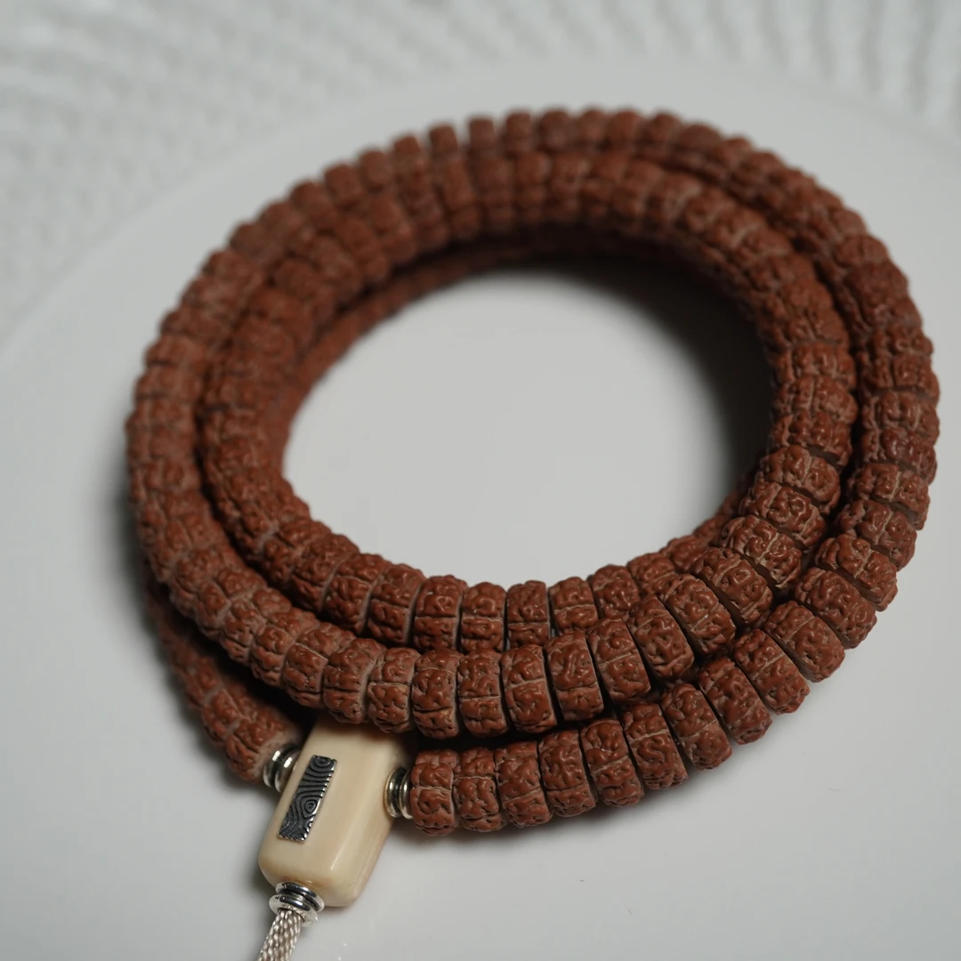 【聽風記定制斩龙】T0.5超精工精挑金刚籽龙切小金刚长串108 8+