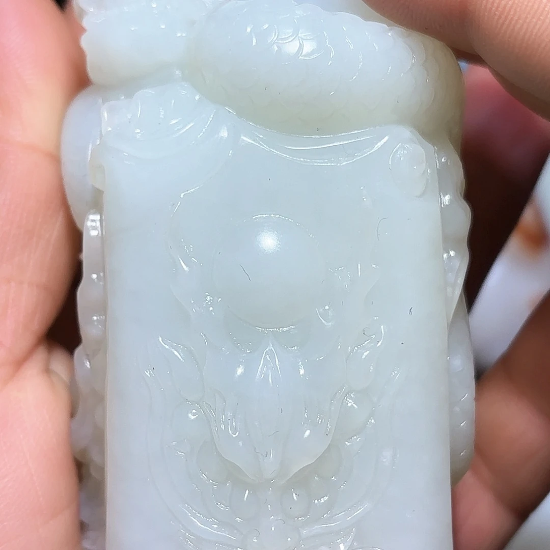 和田玉把件未镶嵌