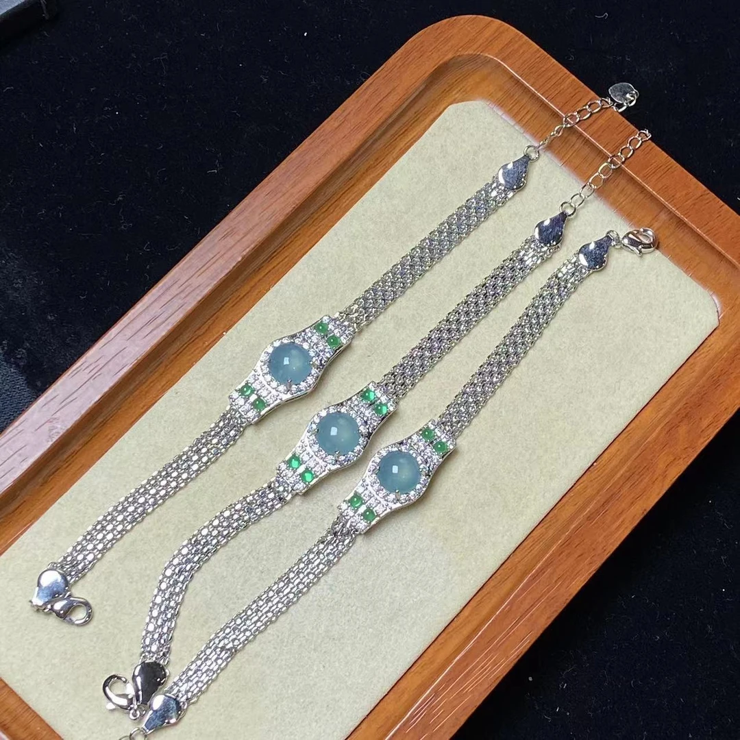 16228天然A货翡翠【手链】多样性发一个