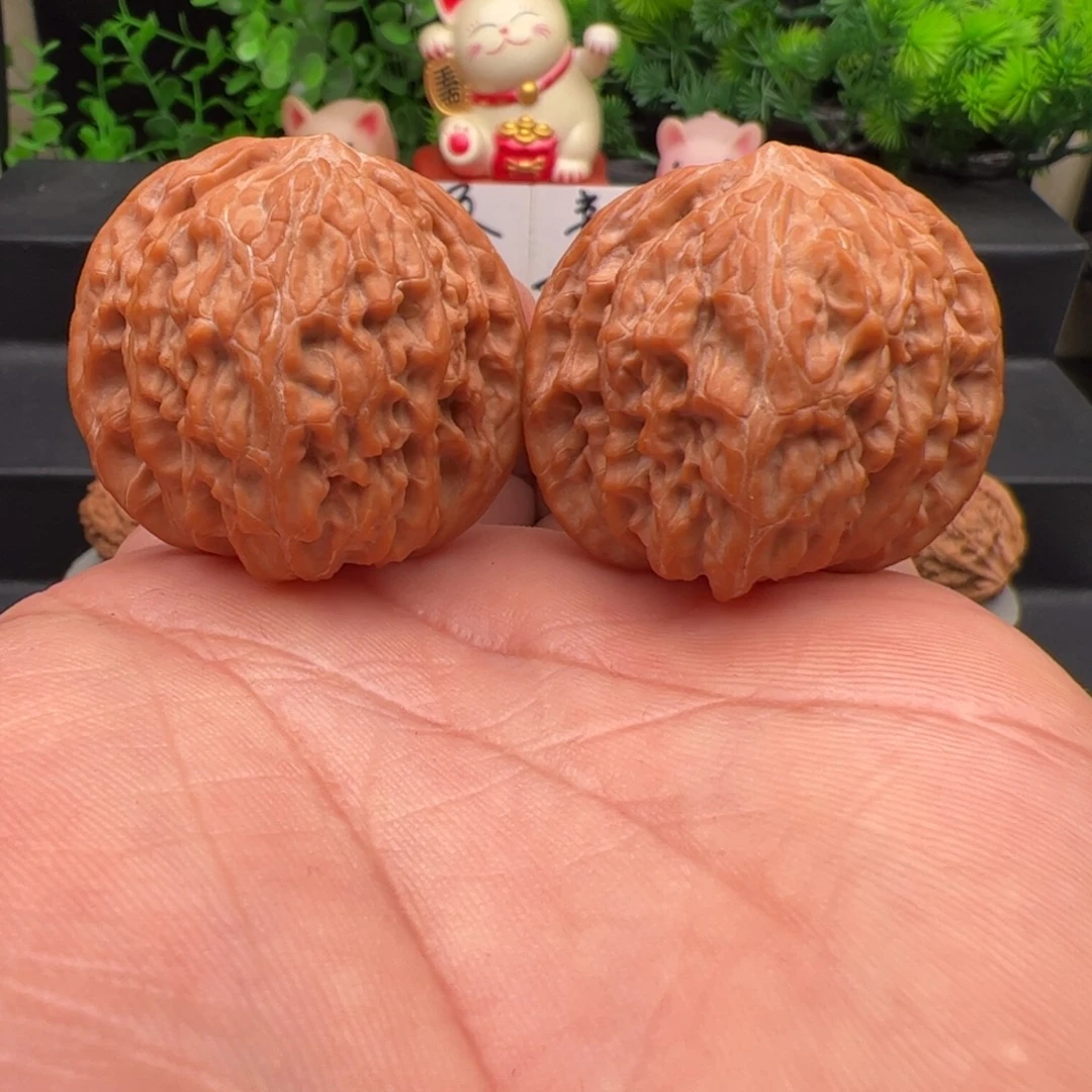 把件文玩核桃延庆山地磨盘，尺寸40