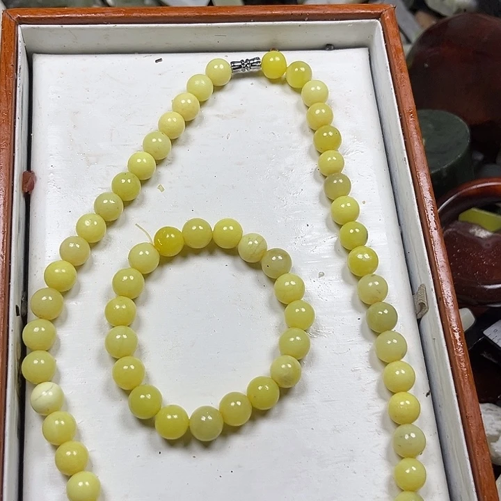 和田玉9K金镶嵌珠宝奇石